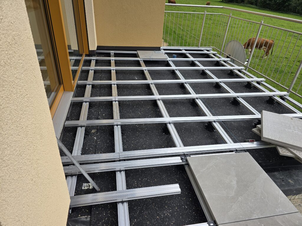 Easy Pflasterungen Keramikplatten Verlegung7